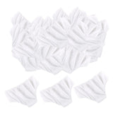 Maxbell 50Pcs Nonwoven SPA Disposable Underwear Travel Panties Brief for Women White