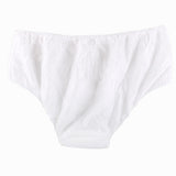 Maxbell 50Pcs Nonwoven SPA Disposable Underwear Travel Panties Brief for Women White