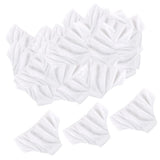 Maxbell 50Pcs Nonwoven SPA Disposable Underwear Travel Panties Brief for Women White