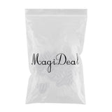 Maxbell 50Pcs Nonwoven SPA Disposable Underwear Travel Panties Brief for Women White