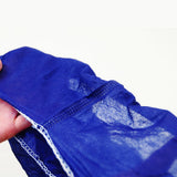Maxbell 50Pcs Nonwoven SPA Disposable Underwear Travel Panties Brief for Women Blue
