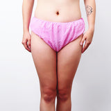 Max 50Pcs Nonwoven SPA Disposable Underwear Travel Panties Brief for Women Pink