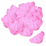 Max 50Pcs Nonwoven SPA Disposable Underwear Travel Panties Brief for Women Pink