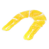 Max Reusable Hot Cold Therapy Pack with Gel Beads Ice Pack for Neck Pain Yellow