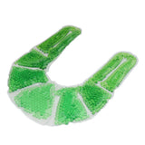 Max Reusable Hot Cold Therapy Pack with Gel Beads Ice Pack for Neck Pain Green