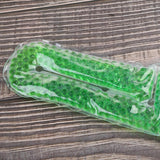 Max Reusable Hot Cold Therapy Pack with Gel Beads Ice Pack for Neck Pain Green