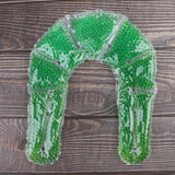 Max Reusable Hot Cold Therapy Pack with Gel Beads Ice Pack for Neck Pain Green
