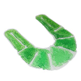 Max Reusable Hot Cold Therapy Pack with Gel Beads Ice Pack for Neck Pain Green