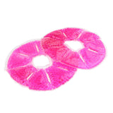 Max 2 Pieces Big Round Thermal Gel Pads for Nursing Mothers Suitable Crimson