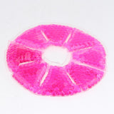 Max 2 Pieces Big Round Thermal Gel Pads for Nursing Mothers Suitable Crimson