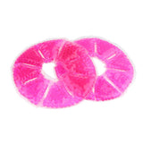 Max 2 Pieces Big Round Thermal Gel Pads for Nursing Mothers Suitable Crimson