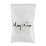 Max 2 Pieces Big Round Thermal Gel Pads for Nursing Mothers Suitable White