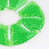 Max 2 Pieces Big Round Thermal Gel Pads for Nursing Mothers Suitable Green