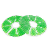 Max 2 Pieces Big Round Thermal Gel Pads for Nursing Mothers Suitable Green