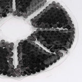 Max 2 Pieces Big Round Thermal Gel Pads for Nursing Mothers Suitable Black