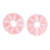 Max 2 Pieces Big Round Thermal Gel Pads for Nursing Mothers Suitable Pink