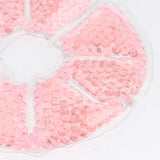 Max 2 Pieces Big Round Thermal Gel Pads for Nursing Mothers Suitable Pink