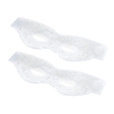 Max 2Pcs Soft Gel Ice Eye Mask Hot Cold Compress Pack Ice Eye Mask Clear