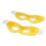 Max 2Pcs Soft Gel Ice Eye Mask Hot Cold Compress Pack Ice Eye Mask Gold