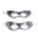 Max 2Pcs Soft Gel Ice Eye Mask Hot Cold Compress Pack Ice Eye Mask Black