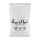 Max 2Pcs Soft Gel Ice Eye Mask Hot Cold Compress Pack Ice Eye Mask Black