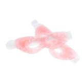 Max 2Pcs Soft Gel Ice Eye Mask Hot Cold Compress Pack Ice Eye Mask Pink