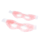 Max 2Pcs Soft Gel Ice Eye Mask Hot Cold Compress Pack Ice Eye Mask Pink