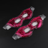 Max 2 Pieces Gel Eye Mask Cold Pack for Reduces Dry Puffy Relieves Dark Circles