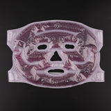 Max Hot and Cold Therapy Facial Mask Stress Relief Reduces Eye Puffiness Purple