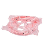 Max Hot and Cold Therapy Facial Mask Stress Relief Reduces Eye Puffiness Pink