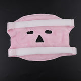 Max Hot and Cold Therapy Facial Mask Stress Relief Reduces Eye Puffiness Pink