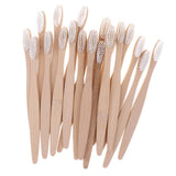 Max 20 Pieces Natural Organic Bamboo Toothbrush Tooth Brush For Women Men 04