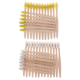 Max 20 Pieces Natural Organic Bamboo Toothbrush Tooth Brush For Women Men 04