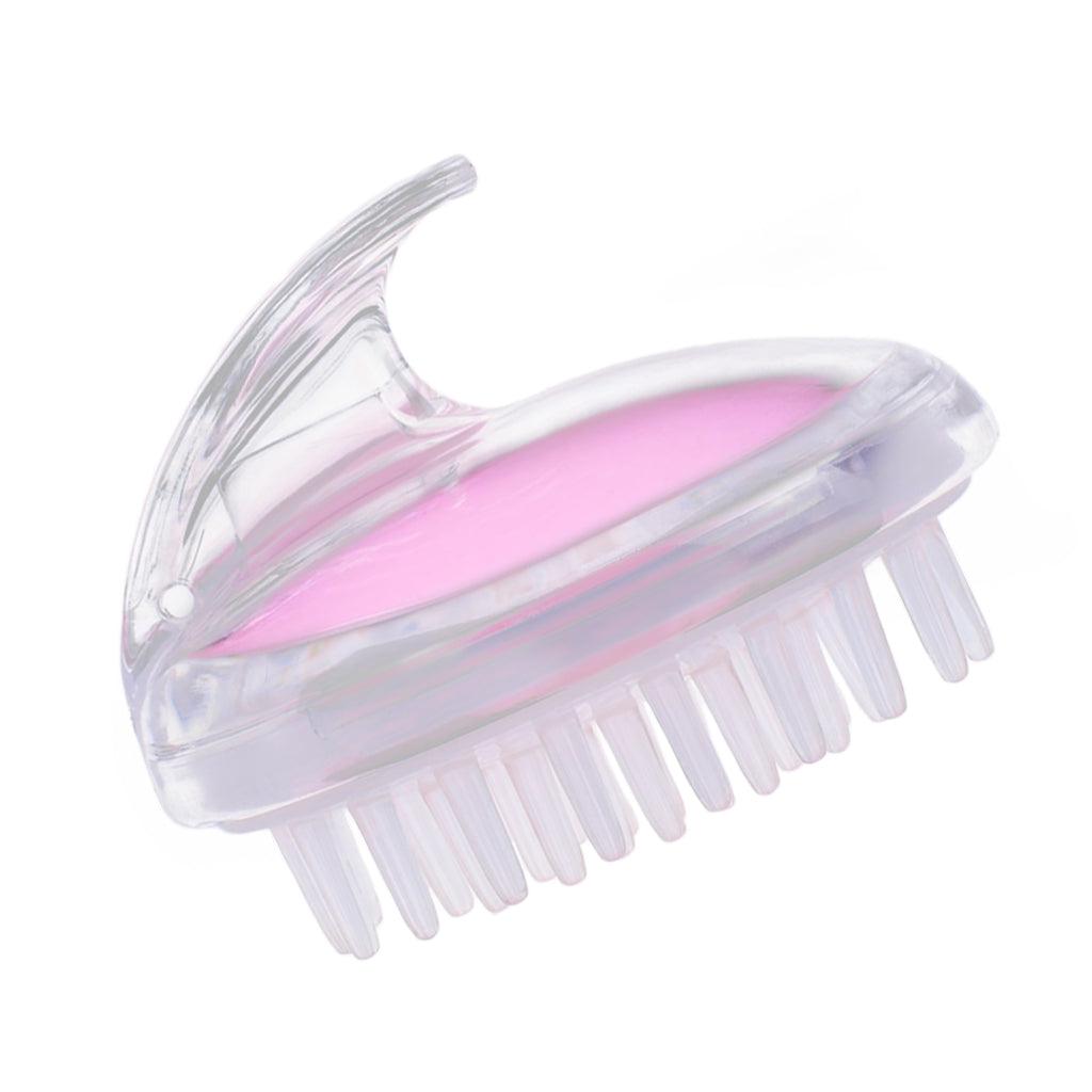 1-pack Silicone Shower Shampoo Body Wash Dandruff Brush Hair Scalp Massager