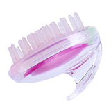 Maxbell 1 Pc Silicone Shower Shampoo Body Wash Dandruff Brush Hair Scalp Massager