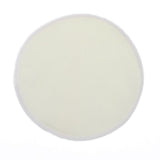 Maxbell 5 Pieces 12cm Reusable Round Organic Bamboo Nursing Pads Breast Pads Yellow