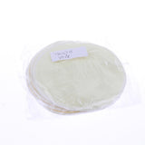 Maxbell 5 Pieces 12cm Reusable Round Organic Bamboo Nursing Pads Breast Pads Yellow