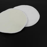 Maxbell 5 Pieces 12cm Reusable Round Organic Bamboo Nursing Pads Breast Pads Yellow
