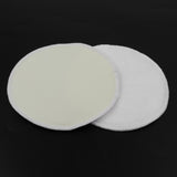 Maxbell 5 Pieces 12cm Reusable Round Organic Bamboo Nursing Pads Breast Pads Yellow