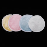 Maxbell 4Pcs Reusable Facial Remover Cleaning Pads for Face with Laundry Bag L