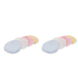 Maxbell 4Pcs Reusable Facial Remover Cleaning Pads for Face with Laundry Bag L
