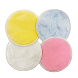 Maxbell 16 Pieces Reusable Bamboo Cotton Makeup Remover Pads with Zipper Mesh Bag