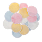 Maxbell 16 Pieces Reusable Bamboo Cotton Makeup Remover Pads with Zipper Mesh Bag