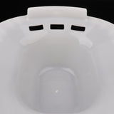 Maxbell Toilet Sitz Bath Tub Hip Basin for Pregnant Women Hemorrhoid Patients White