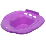 Maxbell Toilet Sitz Bath Tub Hip Basin for Pregnant Women Hemorrhoid Patients Purple