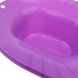 Maxbell Toilet Sitz Bath Tub Hip Basin for Pregnant Women Hemorrhoid Patients Purple