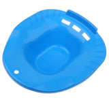 Maxbell Toilet Sitz Bath Tub Hip Basin for Pregnant Women Hemorrhoid Patients Blue