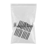 Maxbell Antislip Ear Hook Soft Silicone Fixation Accessories Set of 10 Pairs Black