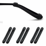 Maxbell Antislip Ear Hook Soft Silicone Fixation Accessories Set of 10 Pairs Black
