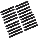 Maxbell Antislip Ear Hook Soft Silicone Fixation Accessories Set of 10 Pairs Black